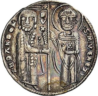 Enrico Dandolo Doge of Venice (1107-1205)