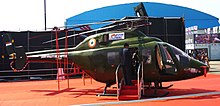 Light Utility Helicopter mock-up at Aero India 2011 HAL Light Utility Helicopter.jpg