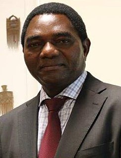 Hakainde Hichilema Zambian politician