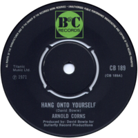 Hang On to Yourself by Arnold Corns UK vinyl 1971.png