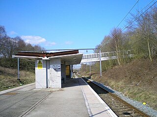 <span class="mw-page-title-main">Hattersley railway station</span> Railway station in Greater Manchester, England