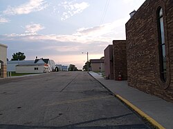 Skyline of Hazelton