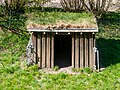 * Nomination Sheep shelter in the Hedeby Danevirk natural reserve, Busdorf, Schleswig-Holstein --MB-one 08:36, 17 June 2024 (UTC) * Promotion  Comment Perspective correction is needed. --Sebring12Hrs 08:51, 19 June 2024 (UTC) Other languages: Bahasa Indonesia Bahasa Melayu Canadian English Chi-Chewa Cymraeg Deutsch English Nederlands Türkçe català dansk español français galego italiano latviešu polski português shqip svenska čeština македонски русский українська العربية فارسی मैथिली ไทย 中文 日本語  Done Thanks for the review. --MB-one 11:53, 22 June 2024 (UTC)  Support Good quality. --Sebring12Hrs 14:03, 26 June 2024 (UTC)