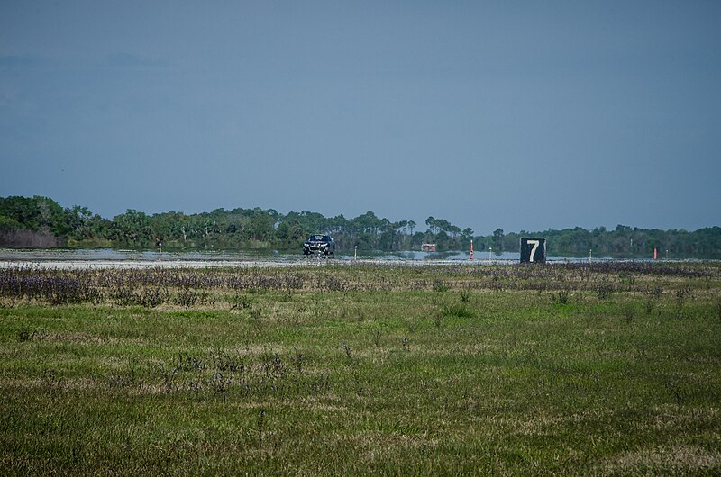 File:Hendrick Motorsports testing at Kennedy Space Center.jpg