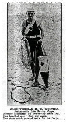Walters with first Torpedo Buoy Henry Walters.gif