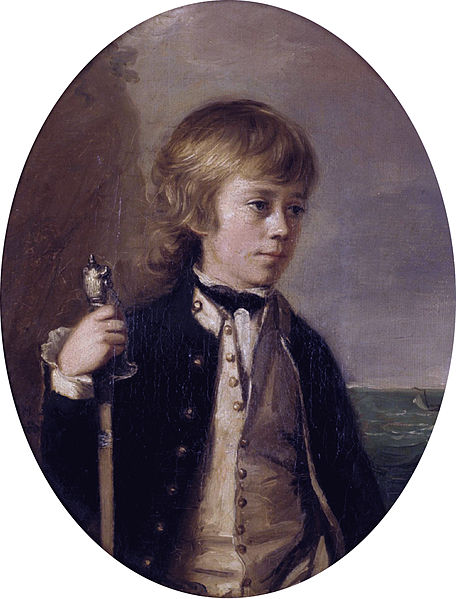 Midshipman Henry William Baynton aged 13 (in 1780), by Thomas Hickey