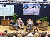 Pigliucci, Dennett and Krauss in 2013.