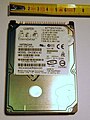 2½ inches Hard disk - Mainly used on laptop computers