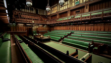 The British House of Commons chamber in London House of Commons Chamber 1.png