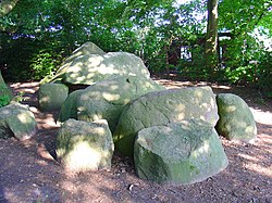 The large stone grave D3 in Midlaren