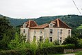 Château d'Olce uthus, terrasse, gjerde vegg, interiør dekor