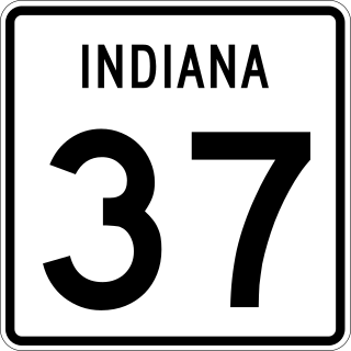 <span class="mw-page-title-main">Indiana State Road 37</span> State highway in Indiana