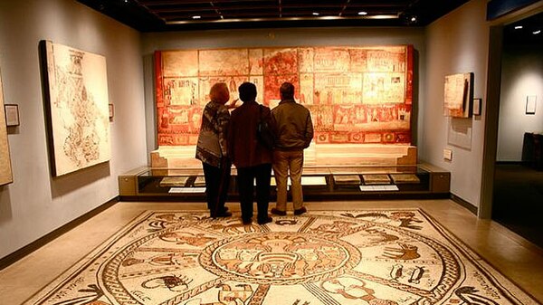 Interior exhibit of the Jewish Museum