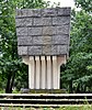 Memorial to the Holocaust victims at the Jewish cemetery in Mińsk