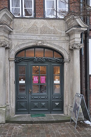 English: Entrance to the Johannes Brahms Museu...