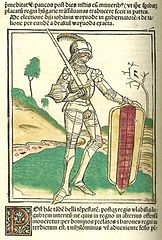Image 38John Hunyadi – one of the greatest generals and a later regent of Hungary. (from History of Hungary)