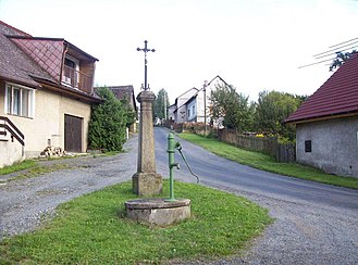 Croix à Čmelíny.