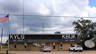 KVLG Radio station in La Grange, Texas