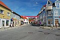 English: A centre of the village of Kabelvåg in Lofoten, Norway.