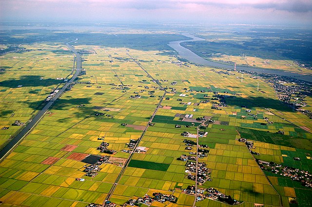 Rivers Shintone (left) and Tone (right), Inashiki and Kawachi areas