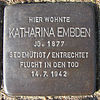Katharina Embden - Kurzer Kamp 6 (Hamburg-Fuhlsbüttel) .Stolperstein.nnw.jpg