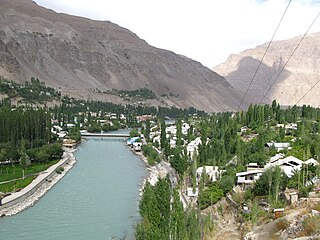 <span class="mw-page-title-main">Gunt</span> River in Tajikistan