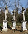 Kreuze auf dem Friedhof