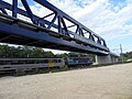 LGV Rhin-RhônePont-rail à la bifurcation sur la ligne Dijon-Dole