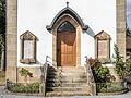 * Nomination Entrance of the Catholic chapel Mariae Birth in Laimbach, district of Reckendorf. On the left, the memorial tablet for the dead of the First World War. On the right the memorial tablet for the dead of the Second World War. --Ermell 11:43, 5 November 2016 (UTC) * Promotion Good quality. --Berthold Werner 12:26, 5 November 2016 (UTC)