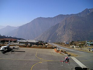 Flughafen Lukla Nepal
