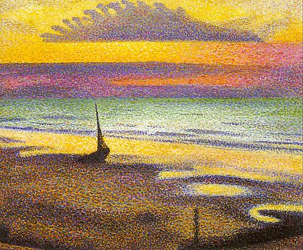 Pláž Heist, 1891