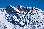 Grimentz, Kanton Valais, Szwajcaria - Widok na mie