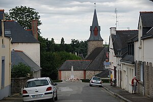 Les Forges (Morbihan) Centre-Bourg.JPG