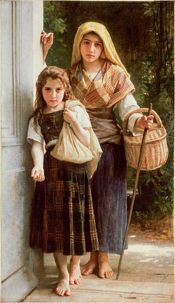 File:Les Petites Mendicantes - William-Adolphe Bouguereau - Syracuse University Art Museum.jpg