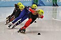 Lillehammer 2016 - Short track 1000m - Women Quaterfinals - Anna Seidel, Elizaveta Kuznetsova, Ane By Farstad and Katrin Manoilova