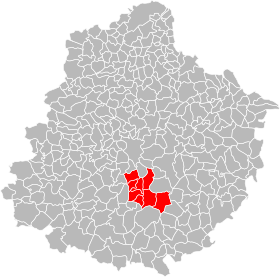 Standort der Gemeinde der Gemeinden von Orée de Bercé - Bélinois