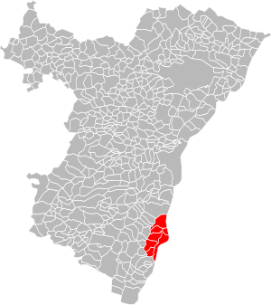 Location of the community association