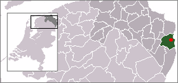 Bellingwolde - Carte