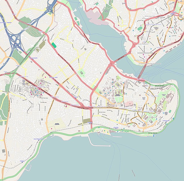 Mapas de Istambul (Fatih)