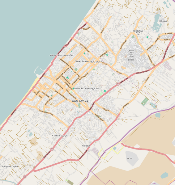 File:Location map Gaza.png