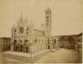 La cathédrale, v. 1890. Photo de Paolo Lombardi.