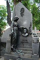 Polski: Lublin - ul. Lipowa - cmentarz ewangelicko-augsburski - grób - pomnik-grób Juliusza Vettera English: Juliusz Vetter memorial-tomb - Evangelical-Augsburg Cemetery, Lublin, Lipowa street