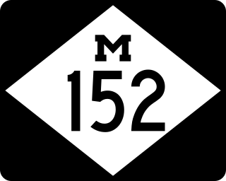 <span class="mw-page-title-main">M-152 (Michigan highway)</span> State highway in Van Buren and Cass counties in Michigan, United States