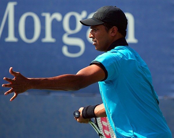 Bhupathi at the 2009 US Open