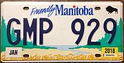 Thumbnail for Vehicle registration plates of Manitoba