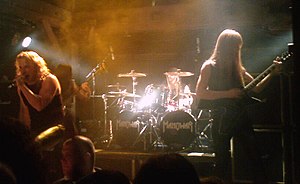 Manowar in هامبورق during their 2007 tour.