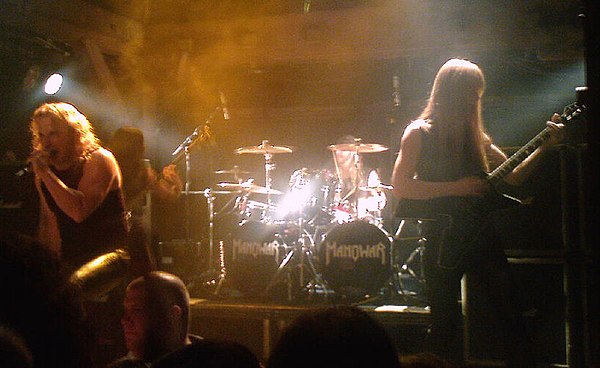 Manowar in Hamburg during their 2007 tour