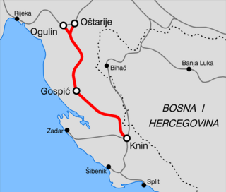 <span class="mw-page-title-main">M604 railway (Croatia)</span> Railway line in Croatia