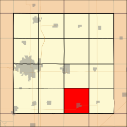 Location in Story County