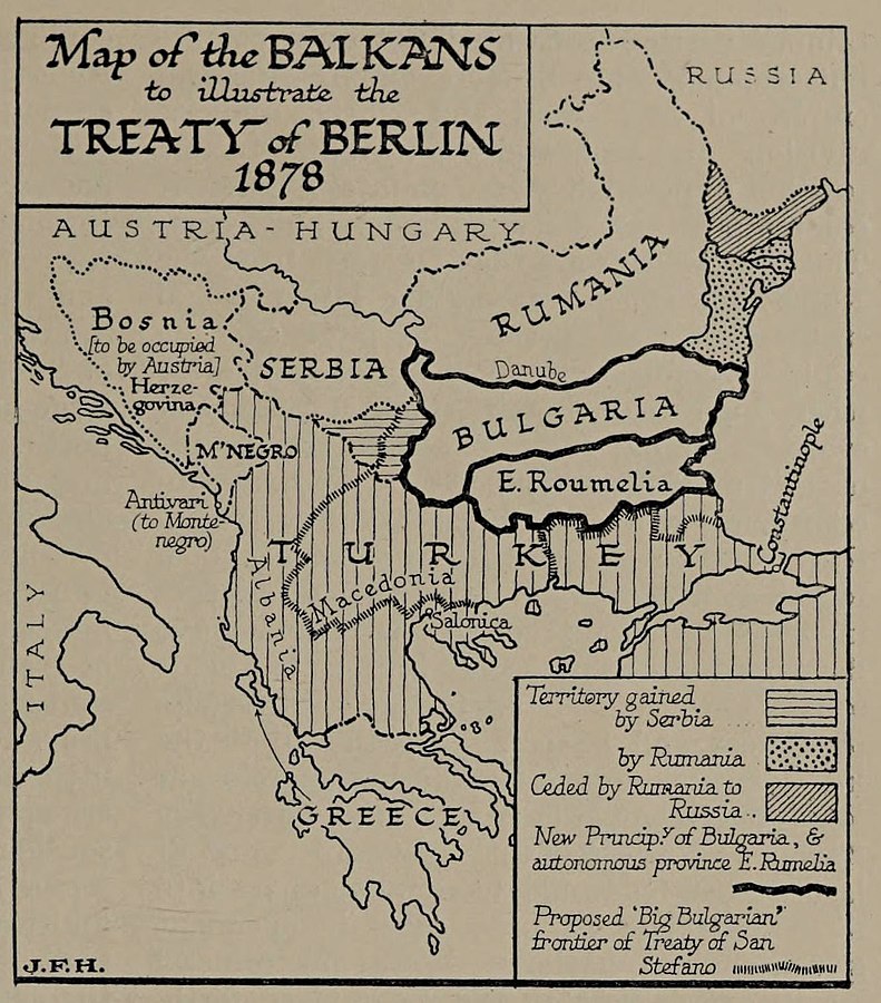 V1885 - Topic Officiel  791px-Map_of_the_Balkans_to_illustrate_the_Treaty_of_Berlin%2C_1878%2C_H._G._Wells%27_Outline_of_History%2C_page_513